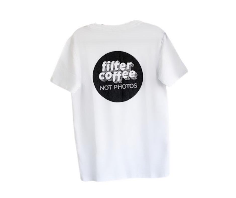 Filter Coffee Tee - White