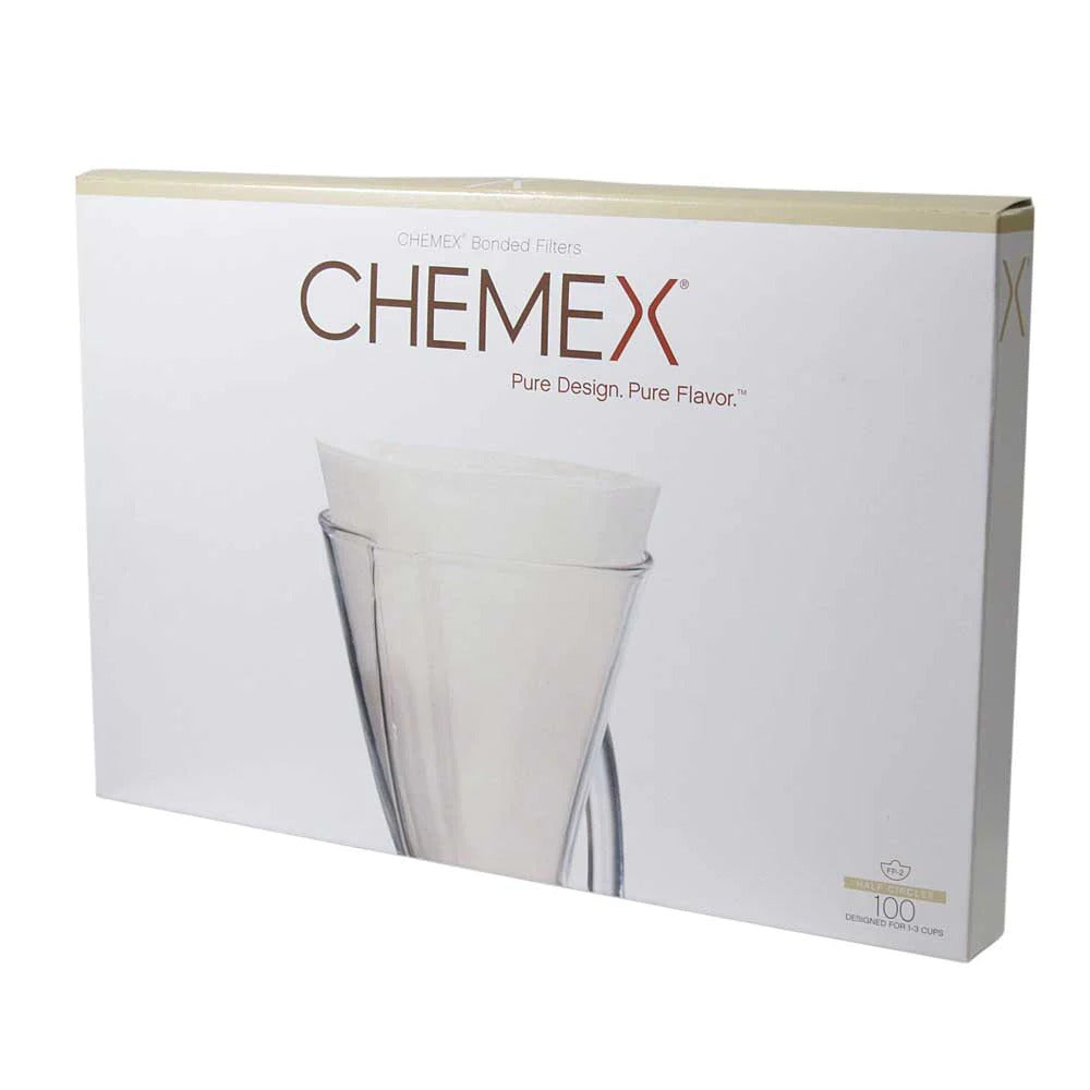 Chemex Half Moon Filters 1-3 Cup (100)