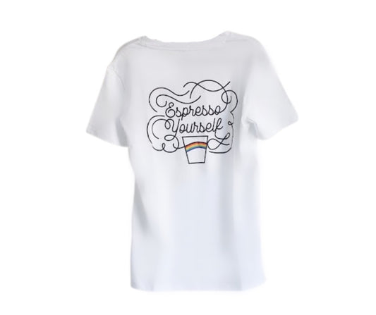 Espresso Yourself Tee - White