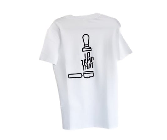 I'd Tamp That Tee - White